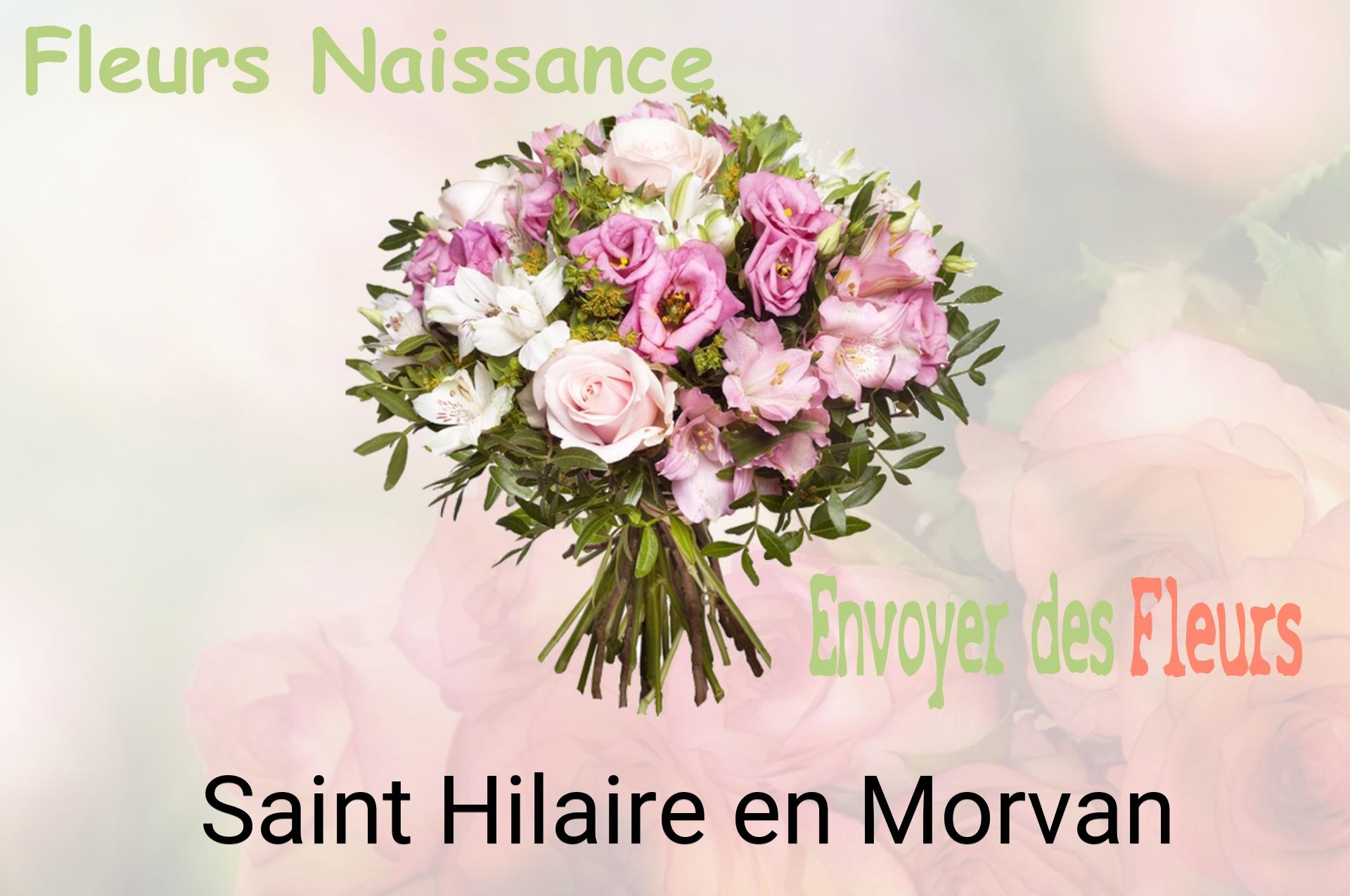 Bouquet de fleurs de naissance livré à Saint-Hilaire-en-Morvan